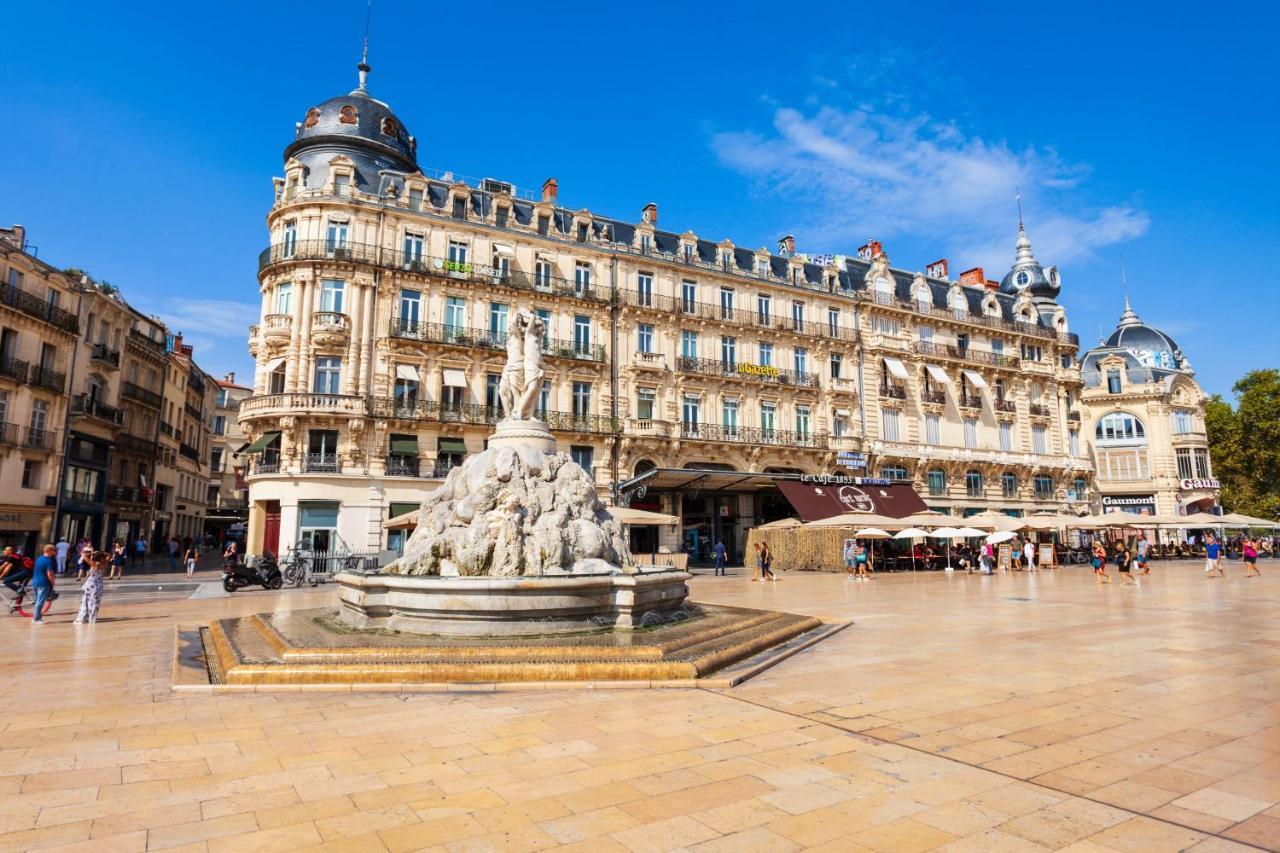 Centreville: T2 Chaleureux Et Cozy/Chekin 24-24H Montpellier Kültér fotó